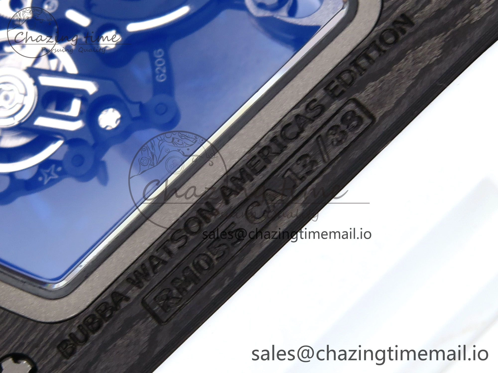 RM055 NTPT APSF 1:1 Best Edition White Bezel White Crown on Rubber Strap RMUL2 Super Clone