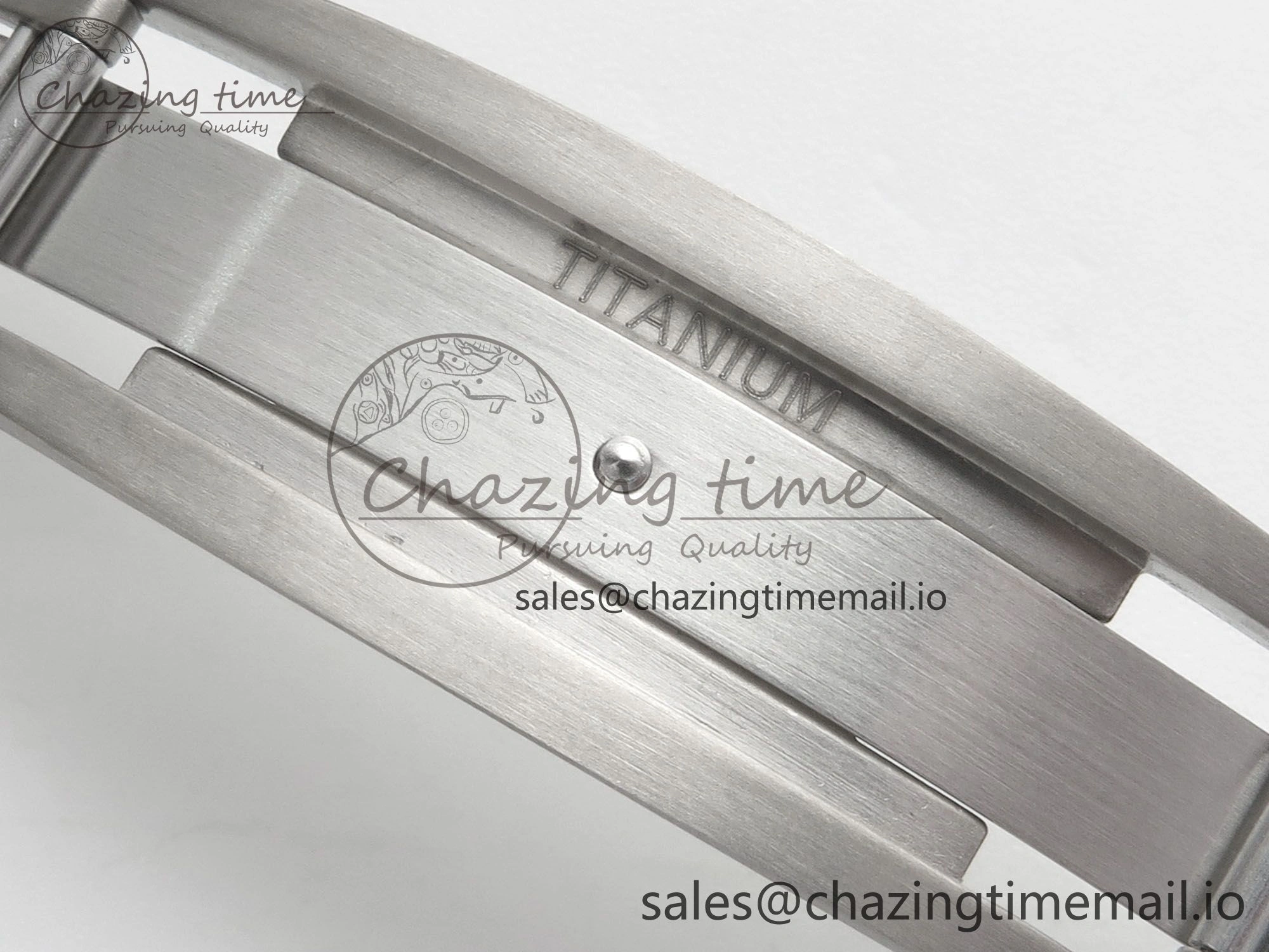 RM055 NTPT KVF 1:1 Best Edition Blue White Inner Bezel Blue Crown on White Rubber Strap RMUL2 Super Clone