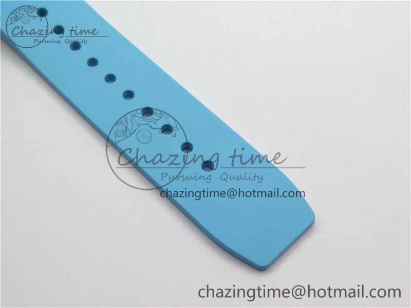 RM055 NTPT KVF Best Edition Skeleton Dial Blue on Blue Rubber Strap MIYOTA8215 V3