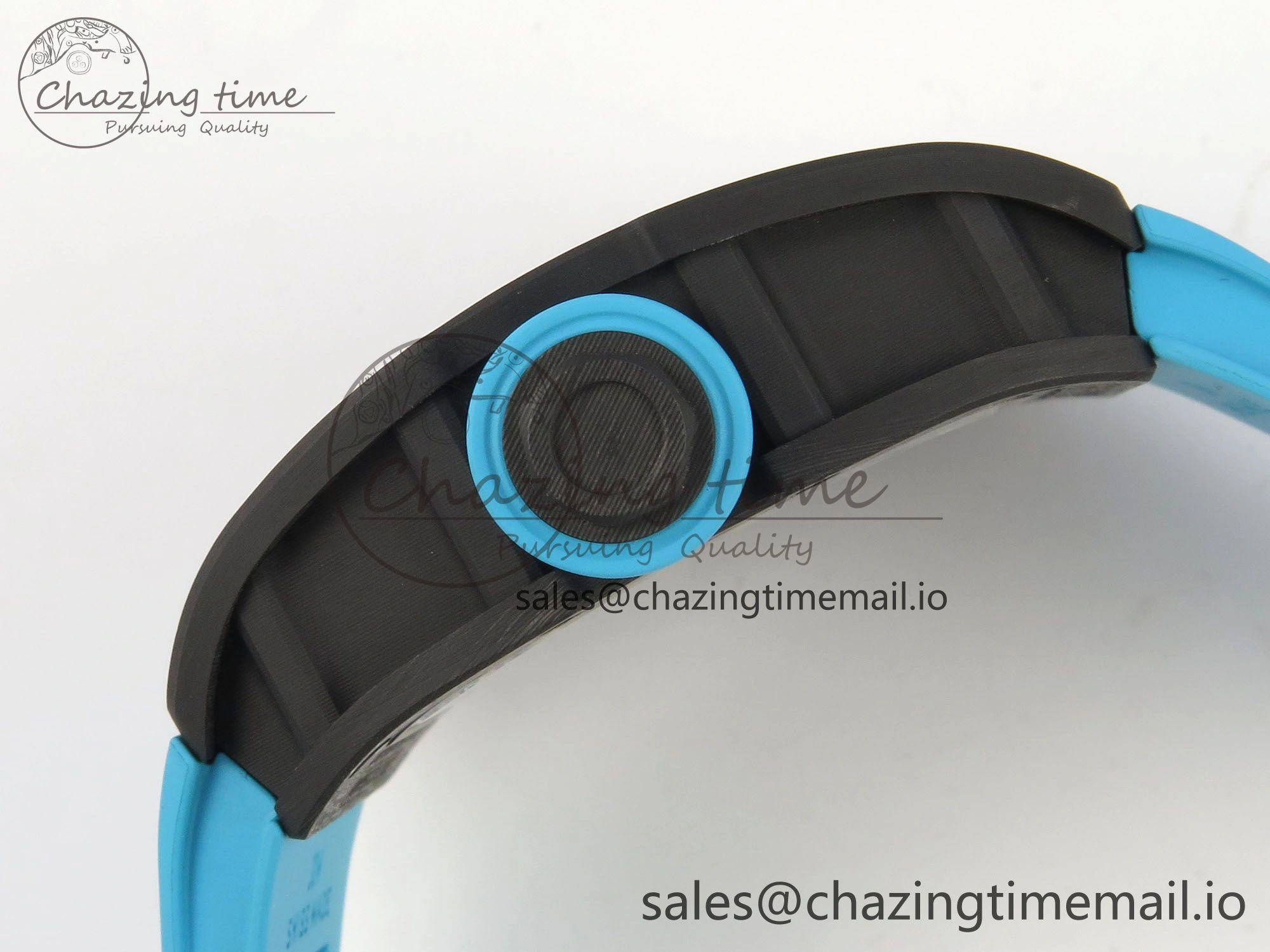 RM055 NTPT Yas Marina Circuit Edition MLF 1:1 Best Edition on Blue Rubber Strap RMUL2 Super Clone