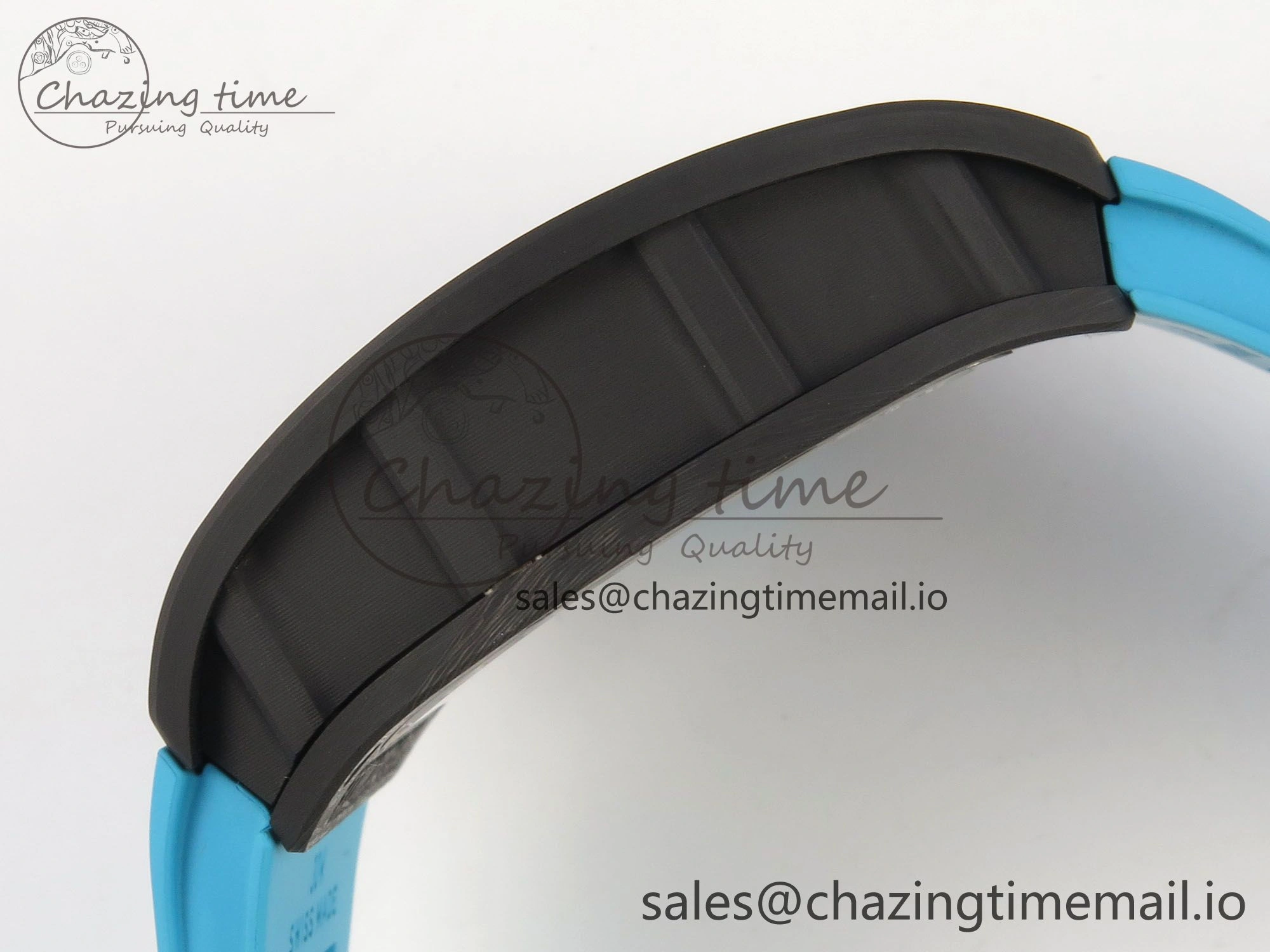 RM055 NTPT Yas Marina Circuit Edition MLF 1:1 Best Edition on Blue Rubber Strap RMUL2 Super Clone
