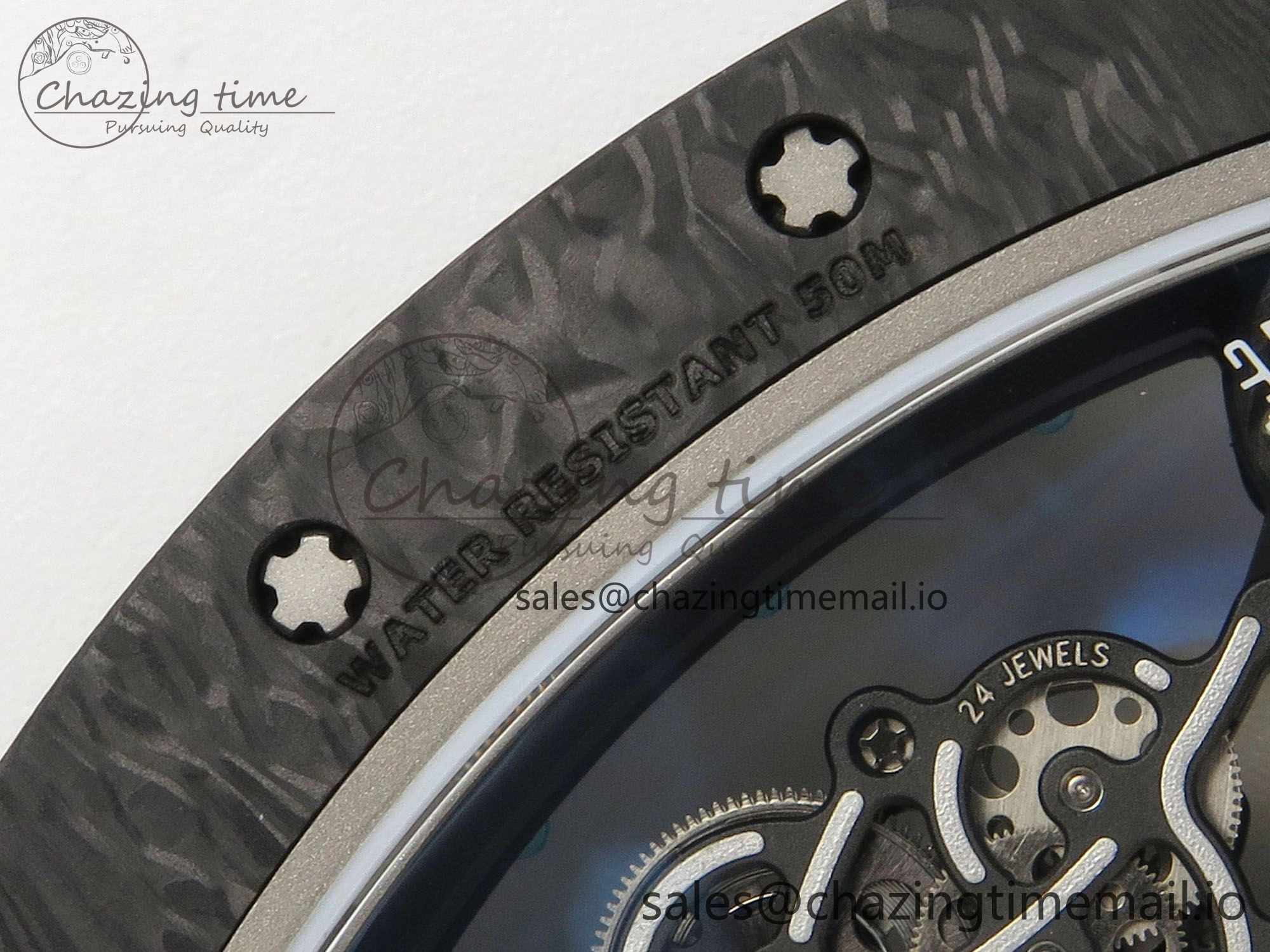 RM055 NTPT Yas Marina Circuit Edition MLF 1:1 Best Edition on Blue Rubber Strap RMUL2 Super Clone