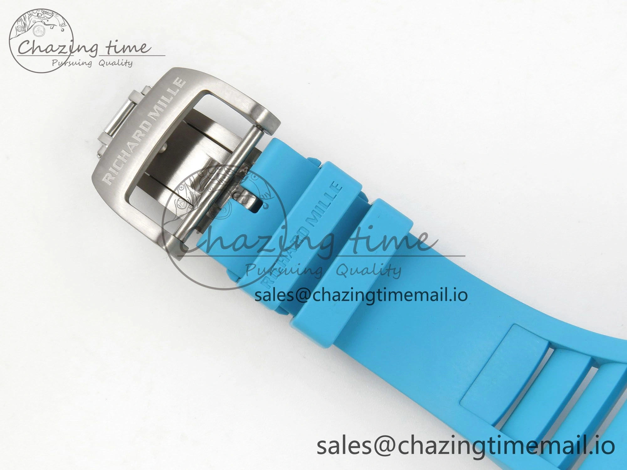 RM055 NTPT Yas Marina Circuit Edition MLF 1:1 Best Edition on Blue Rubber Strap RMUL2 Super Clone