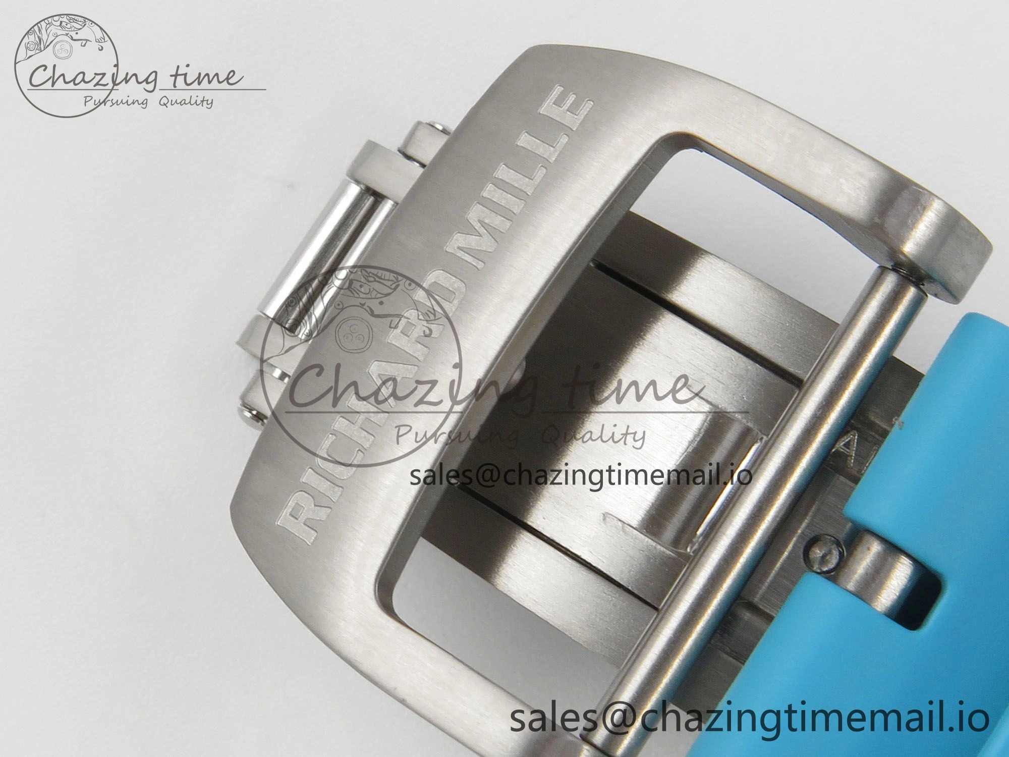RM055 NTPT Yas Marina Circuit Edition MLF 1:1 Best Edition on Blue Rubber Strap RMUL2 Super Clone