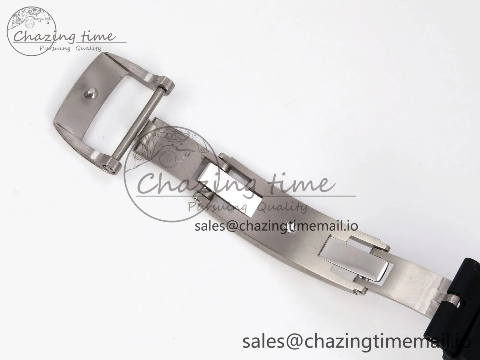 RM055 NTPT ZF 1:1 Best Edition Gold Bezel Black Crown on Rubber Strap RMUL2 Super Clone