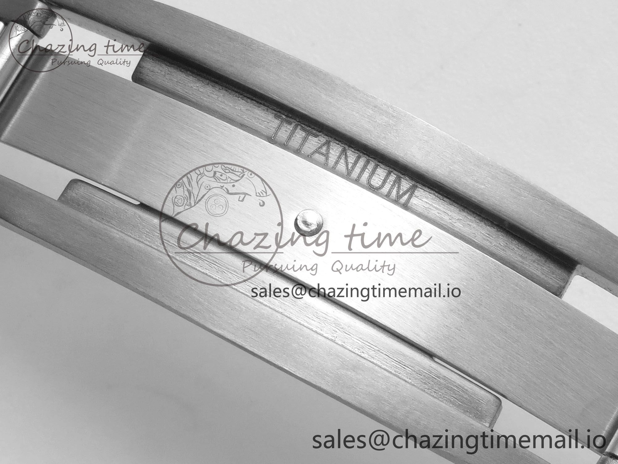 RM055 NTPT Ti MLF 1:1 Best Edition Black Bezel Red Crown on Rubber Strap RMUL2 Super Clone