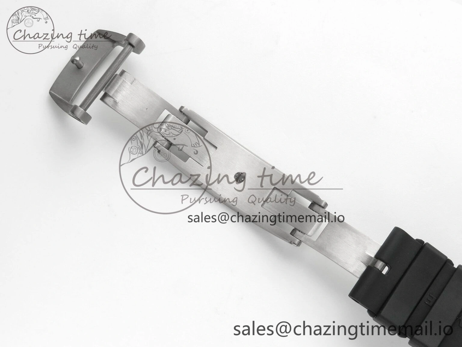 RM055 Ti NTPT KVF 1:1 Best Edition White Red Inner Bezel Black Crown on Black Rubber Strap RMUL2 Super Clone