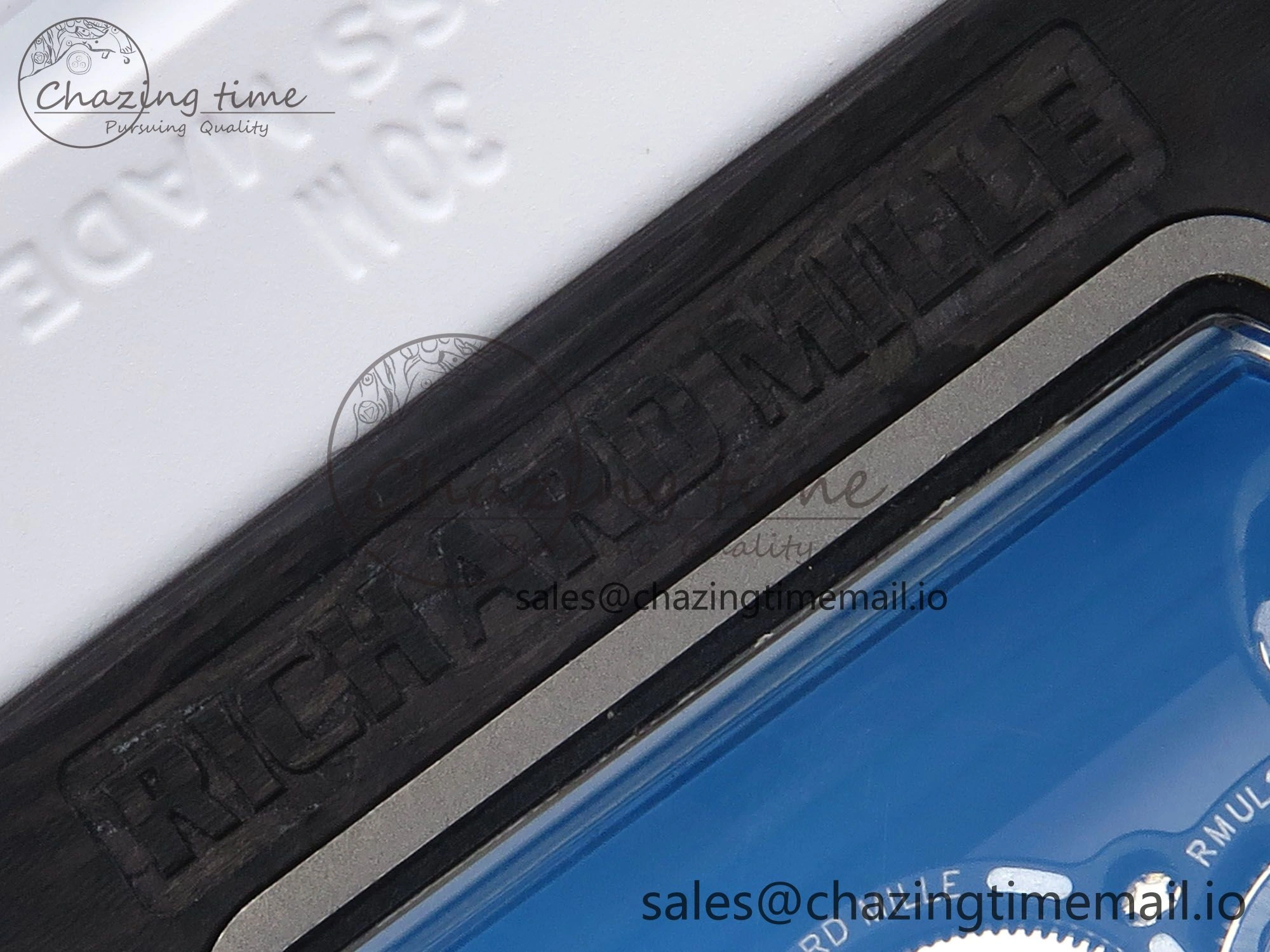 RM055 Ti NTPT UOKF 1:1 Best Edition White Red Inner Bezel White Crown on White Rubber Strap RMUL2 Super Clone
