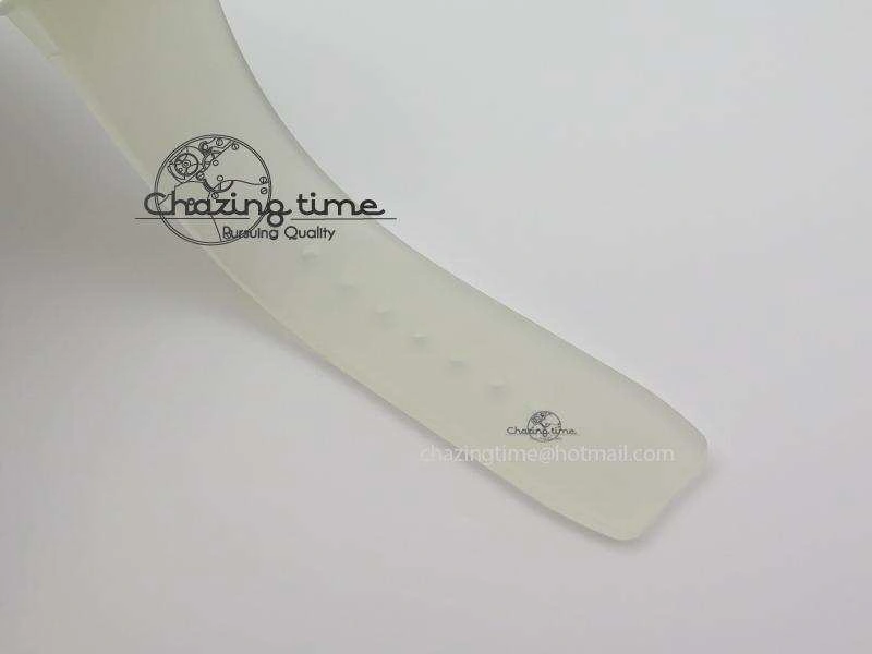 RM056 RMF Red Inner Bezel Skeleton Dial On Transparent Rubber Strap MIYOTA9015