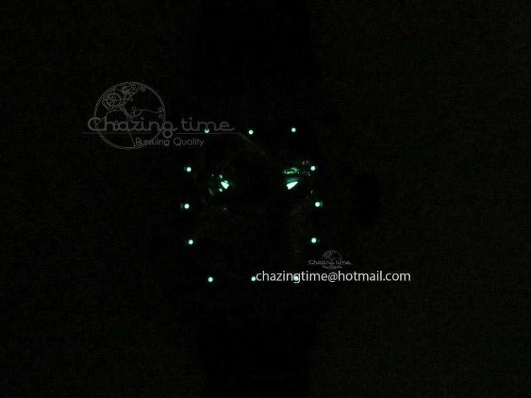 RM057 Dragon-Jackie Chan RG Rose Gold Dragon Dial On Black Rubber Strap A2824