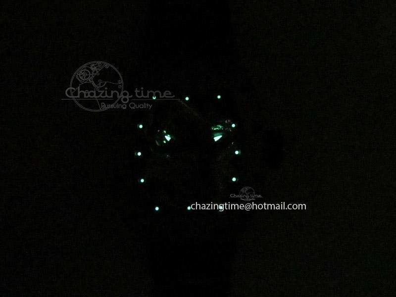 RM057 Dragon-Jackie Chan RG Rose Gold Dragon Dial On Black Rubber Strap A2824