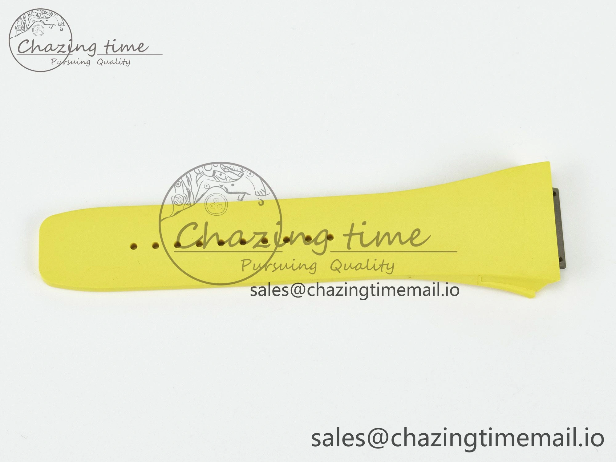 RM061 1:1 Best Edition Yellow Rubber Strap (Fits the Gen size)