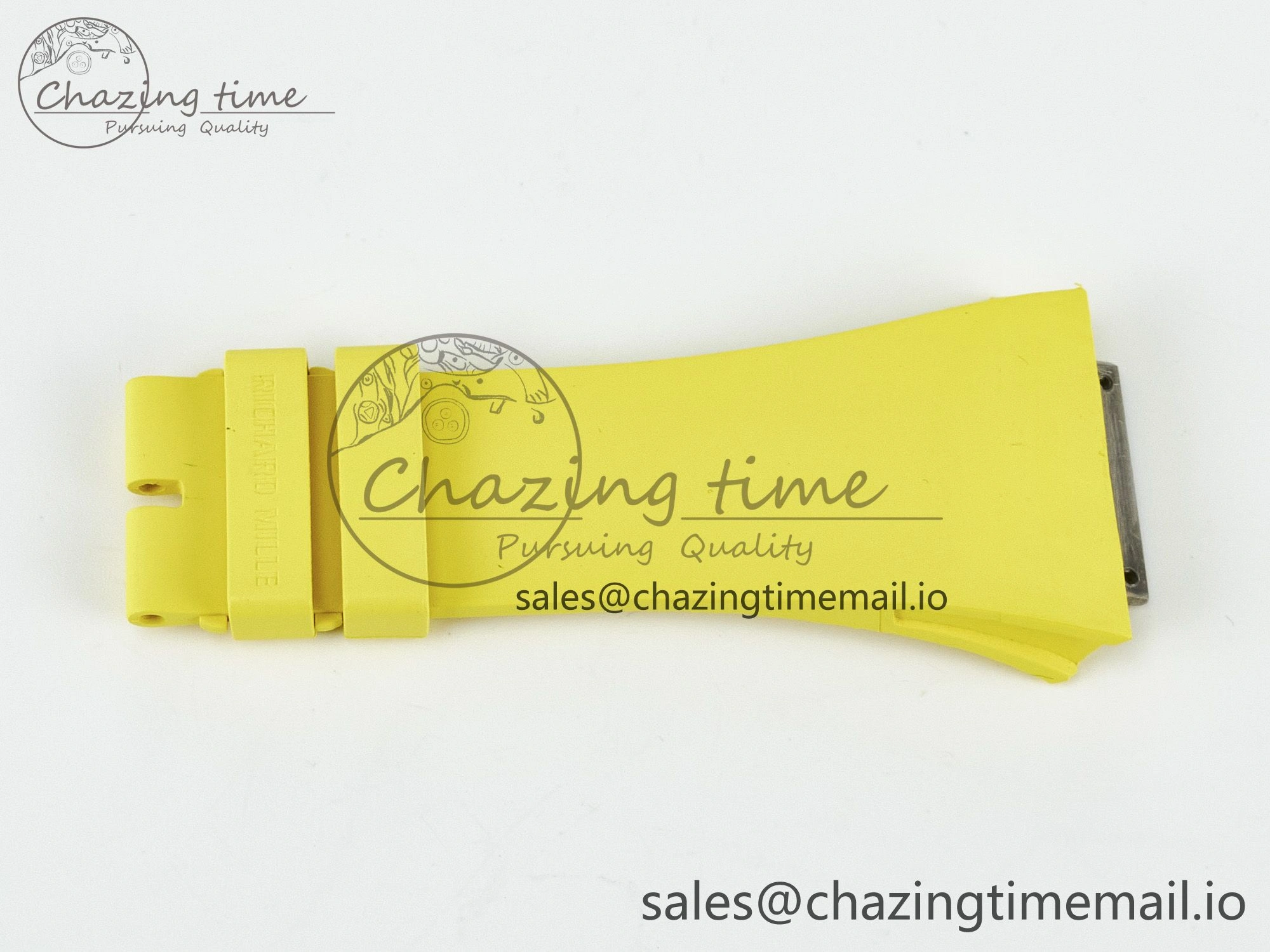 RM061 1:1 Best Edition Yellow Rubber Strap (Fits the Gen size)