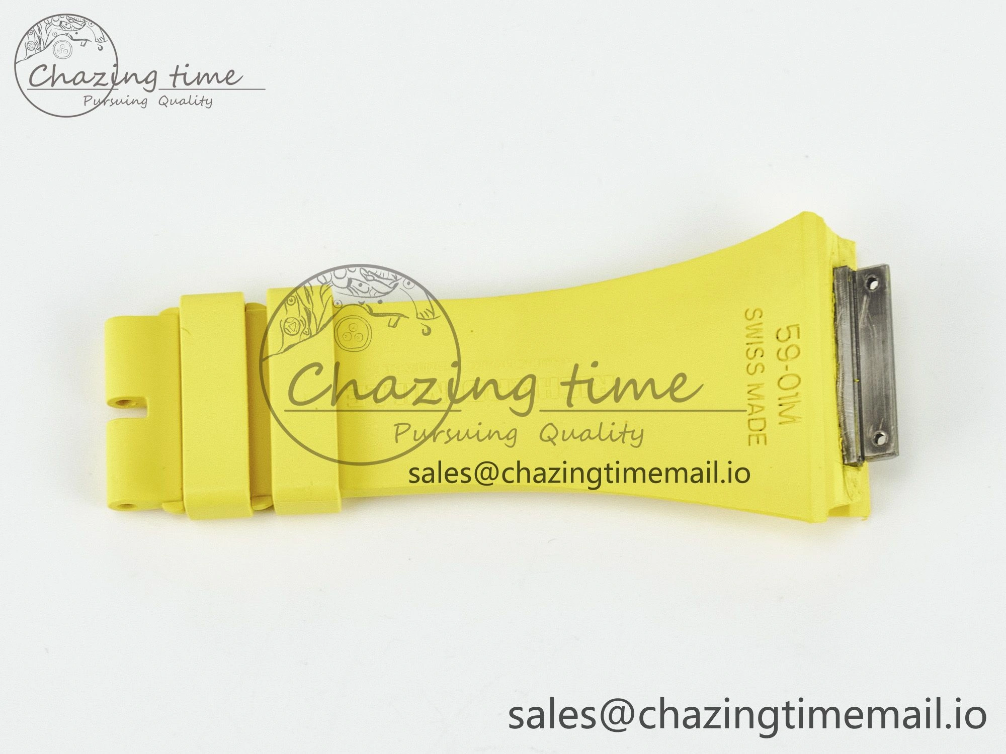 RM061 1:1 Best Edition Yellow Rubber Strap (Fits the Gen size)