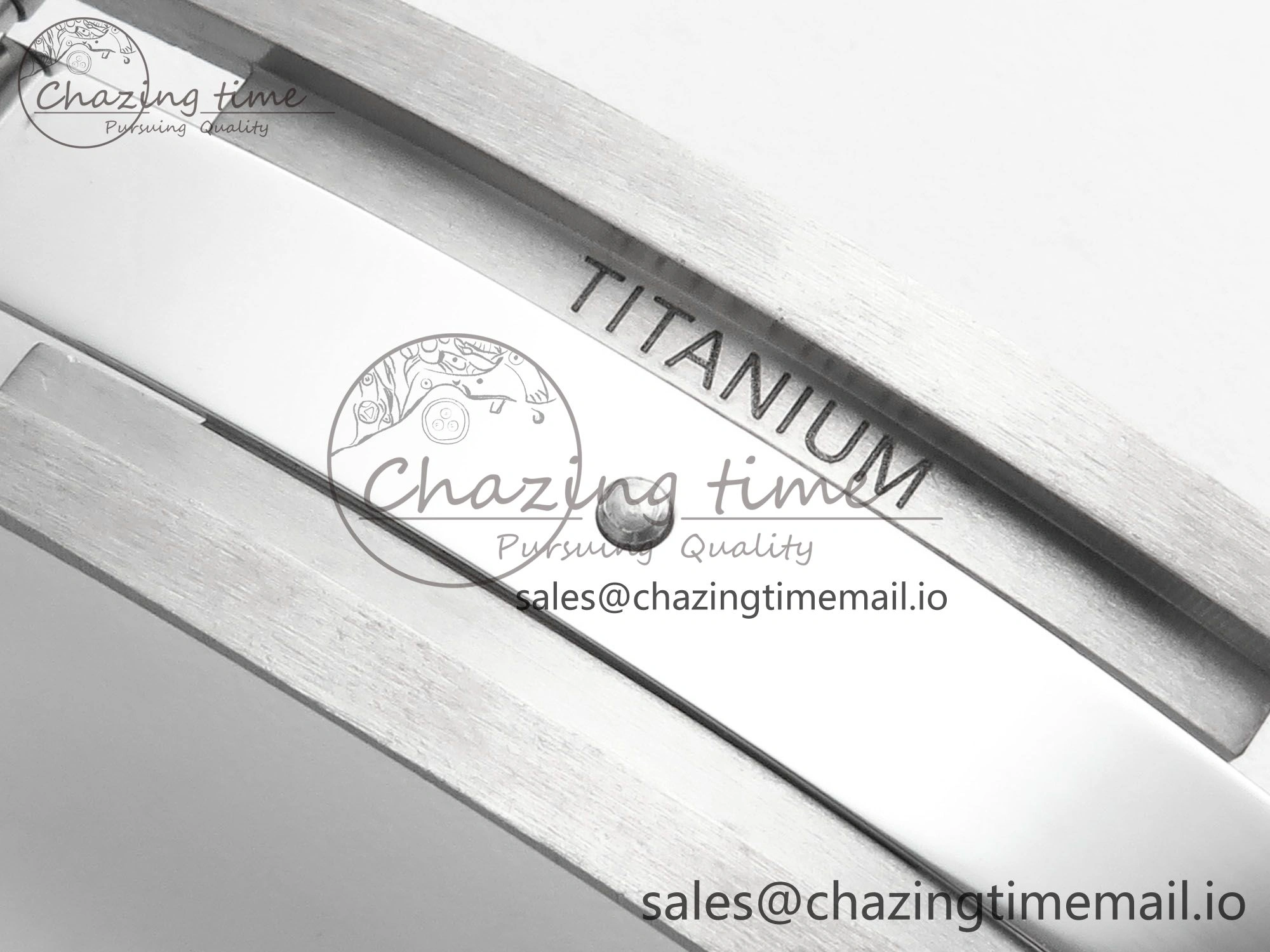 RM061 Black Ceramic ZF 1:1 Best Edition on White Rubber Strap RMUL2 Super Clone