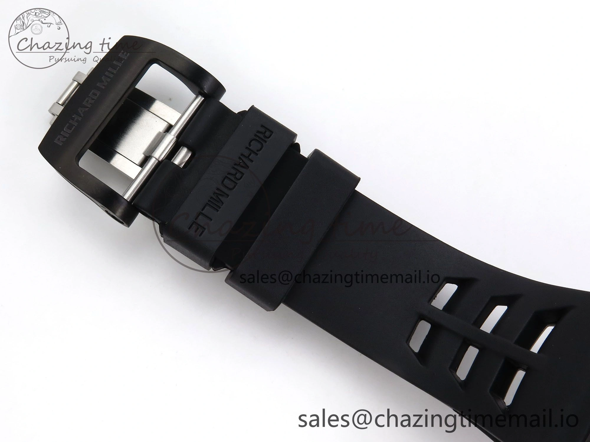 RM066 Real Forge Carbon RG YSF 1:1 Best Edition Skeleton Dial on Black Rubber Strap Asian Tourbillon