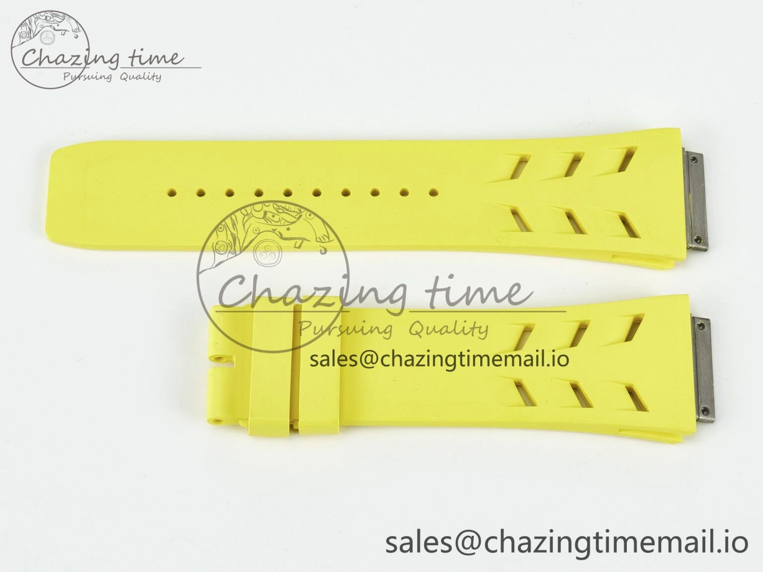 RM067 1:1 Best Edition Yellow Rubber Strap (Fits the Gen size)