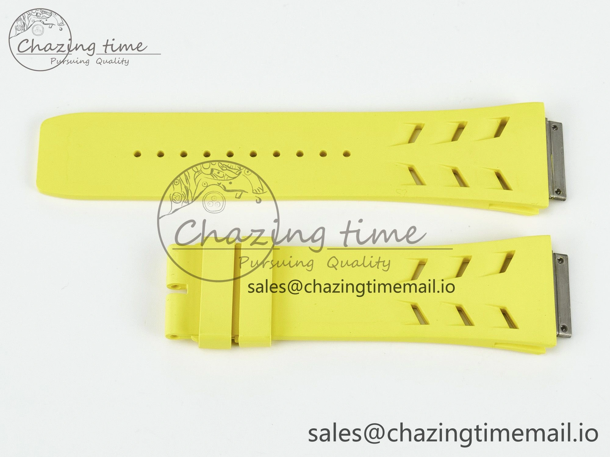 RM067 1:1 Best Edition Yellow Rubber Strap (Fits the Gen size)