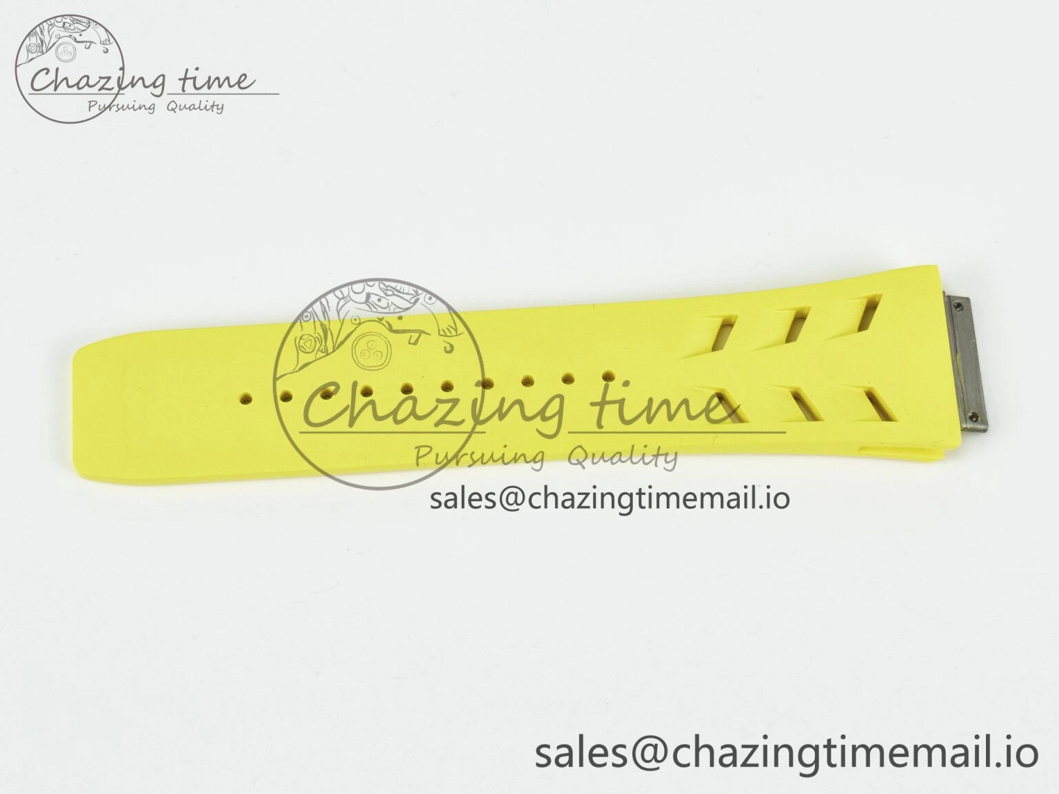 RM067 1:1 Best Edition Yellow Rubber Strap (Fits the Gen size)