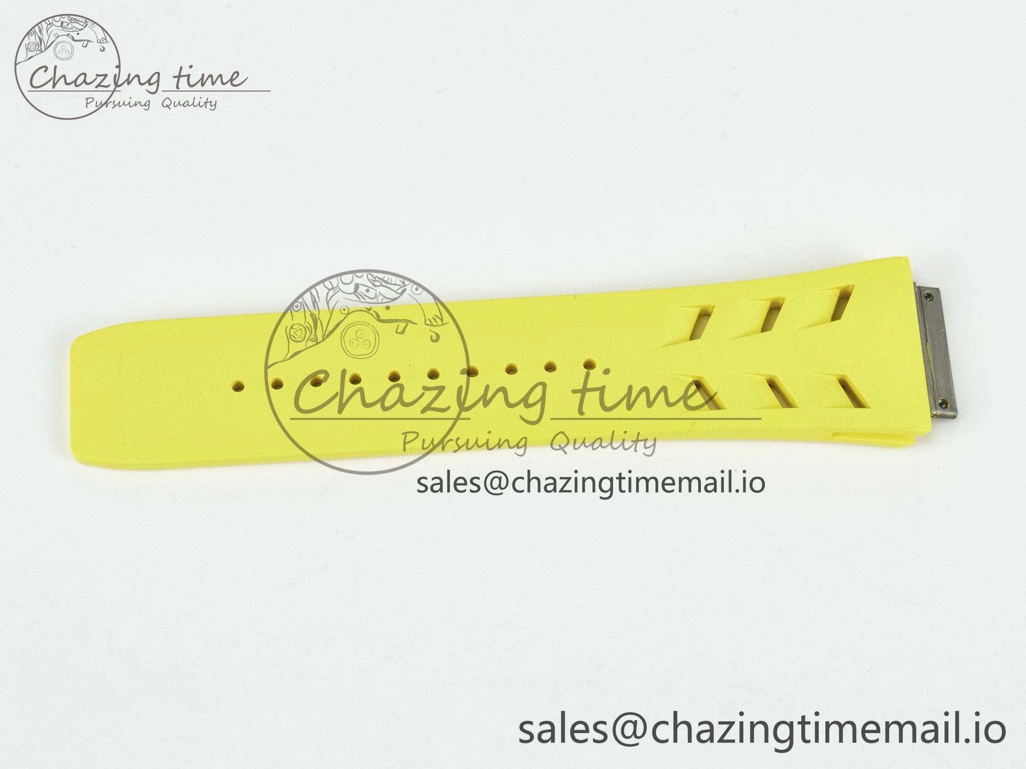 RM067 1:1 Best Edition Yellow Rubber Strap (Fits the Gen size)