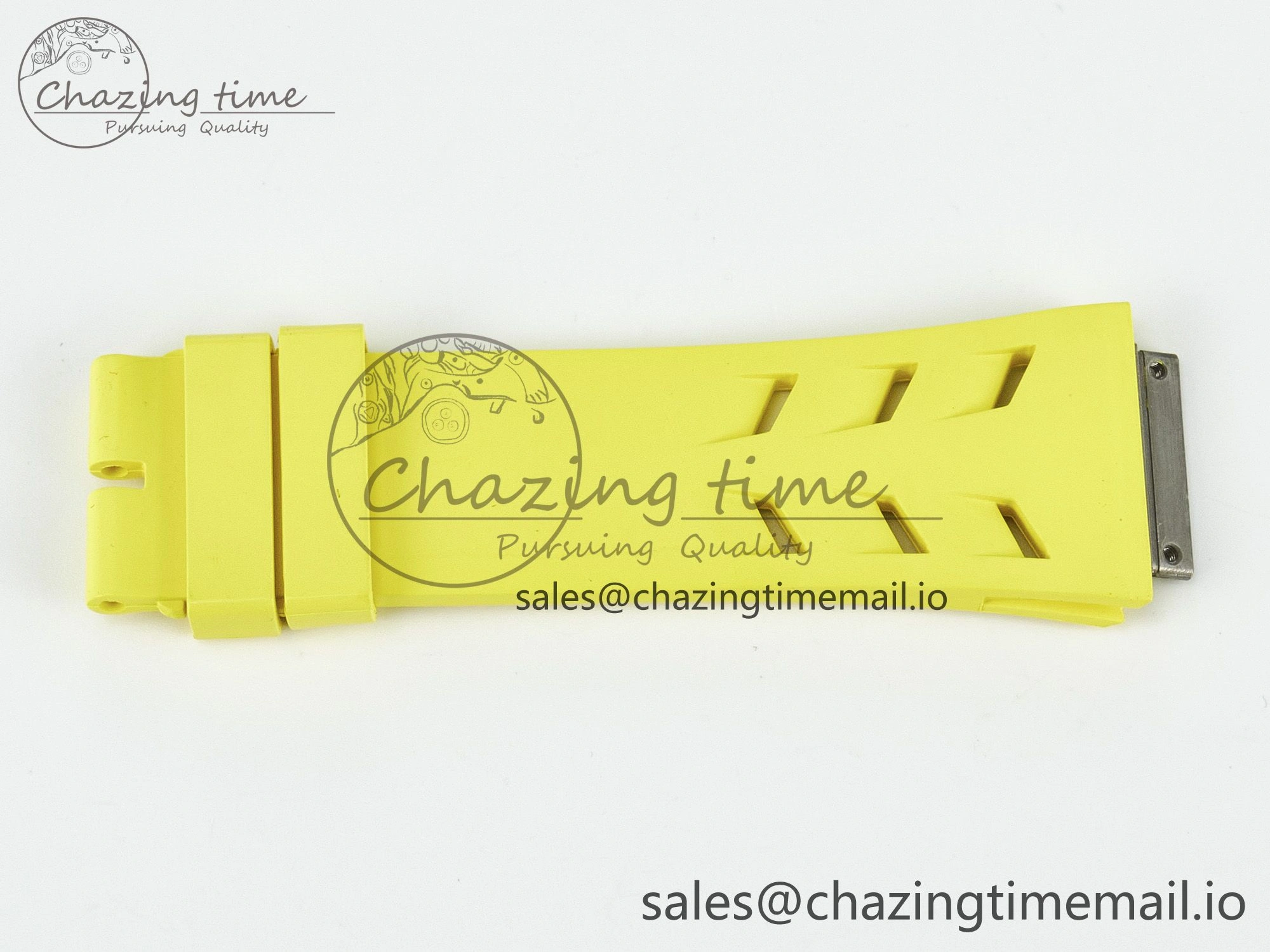 RM067 1:1 Best Edition Yellow Rubber Strap (Fits the Gen size)