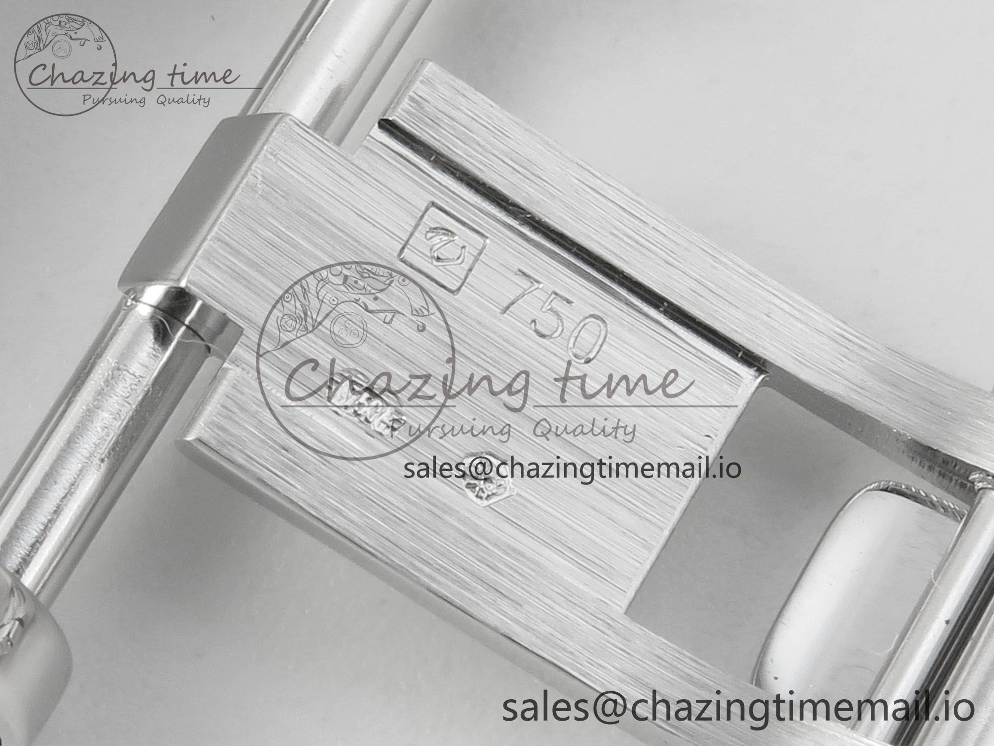 RM07 Ladies Full Diamonds SS ZF 1:1 Best Edition Red Dial on Black Rubber Strap CRMA2 Clone
