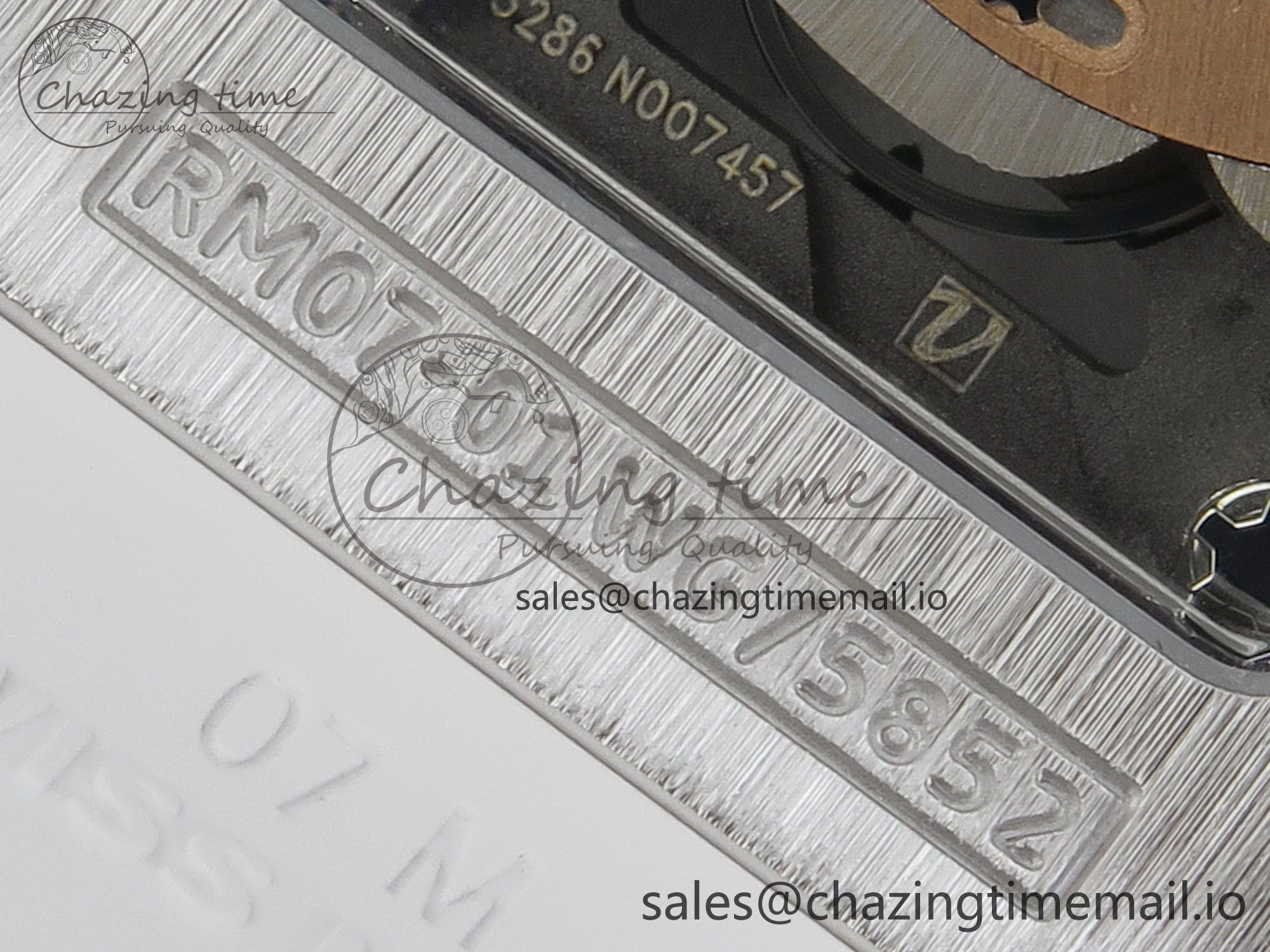 RM07 Ladies Snow Diamonds SS ZF 1:1 Best Edition White Dial on White Rubber Strap CRMA2 Clone