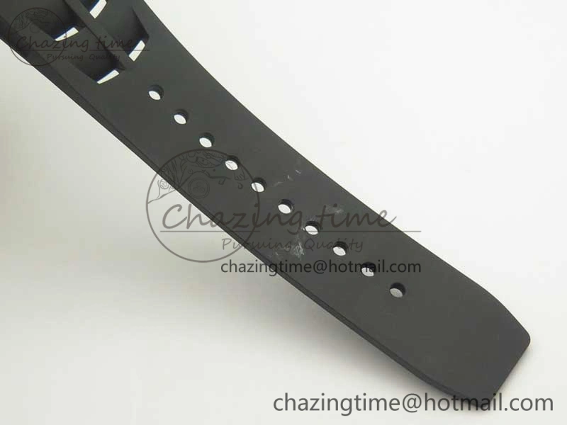 RM11-03 SS KVF 1:1 Best Edition Crystal Skeleton Dial on Racing Rubber Strap A7750