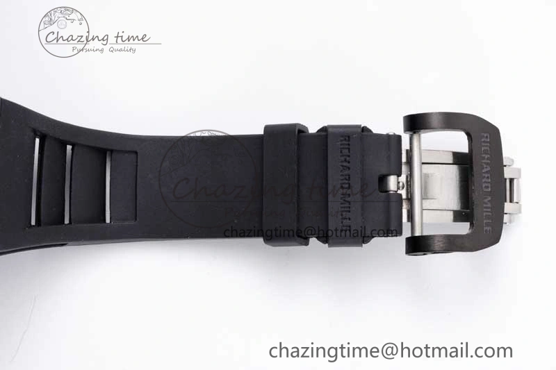 RM21-01 RG Tourbillon RMF Best Edition Skeleton Dial on Black Rubber Strap