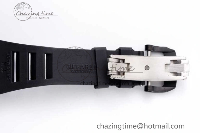 RM21-01 RG Tourbillon RMF Best Edition Skeleton Dial on Black Rubber Strap