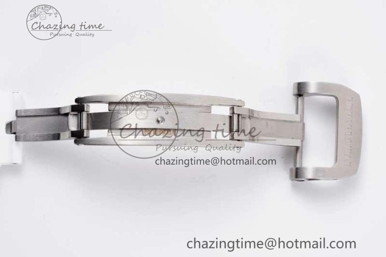 RM21-01 SS Tourbillon RMF Best Edition Skeleton Dial on White Rubber Strap