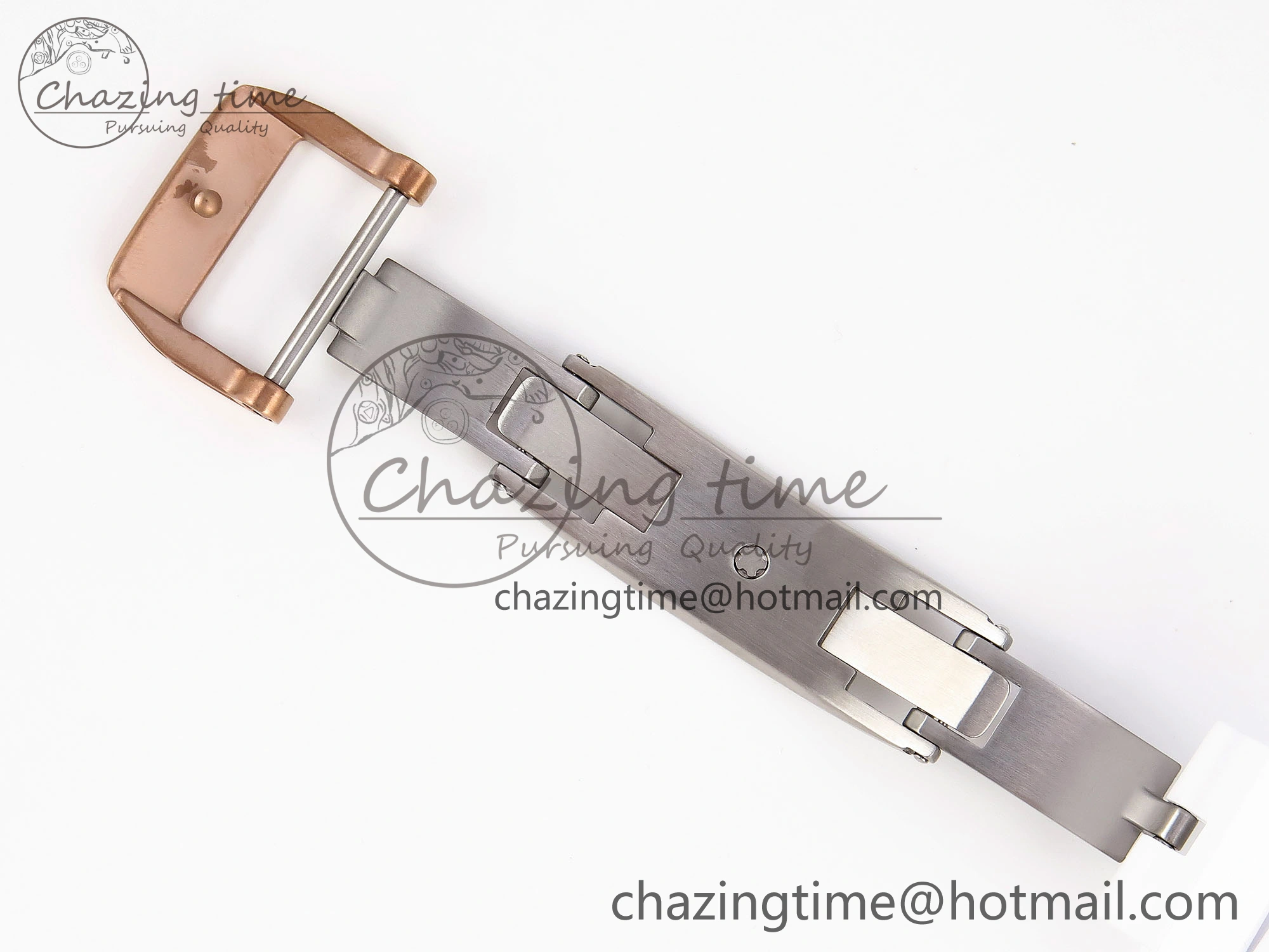 RM21-01 Tourbillon NTPT RMF Best Edition RG Bezel Skeleton Dial on White Rubber Strap