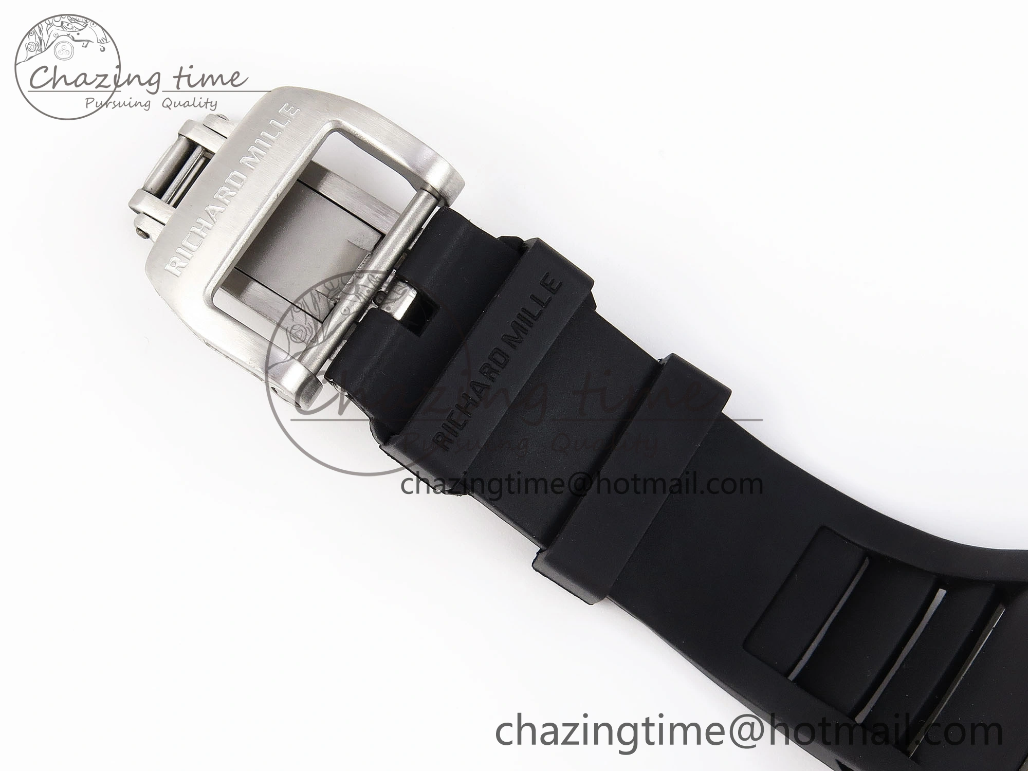 RM21-01 Tourbillon NTPT RMF Best Edition Skeleton Dial on Black Rubber Strap