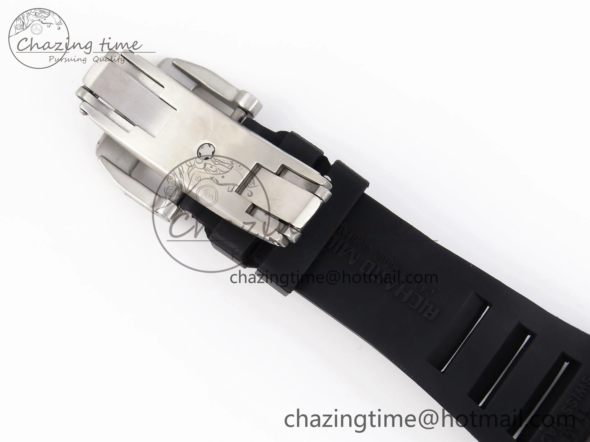 RM21-01 Tourbillon NTPT RMF Best Edition Skeleton Dial on Black Rubber Strap