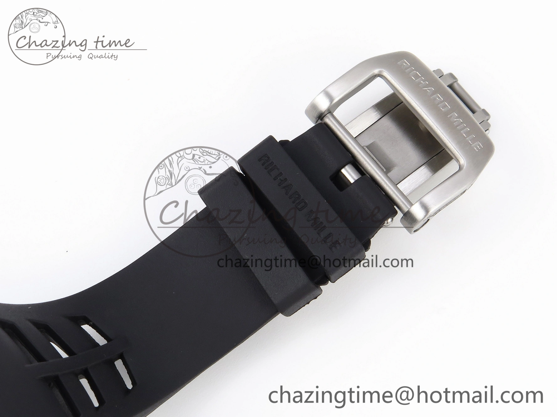 RM21-02 Tourbillon NTPT RMF Best Edition Skeleton Dial on Black Rubber Strap