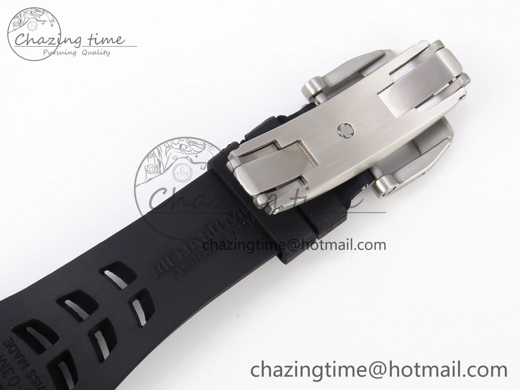 RM21-02 Tourbillon NTPT RMF Best Edition Skeleton Dial on Black Rubber Strap