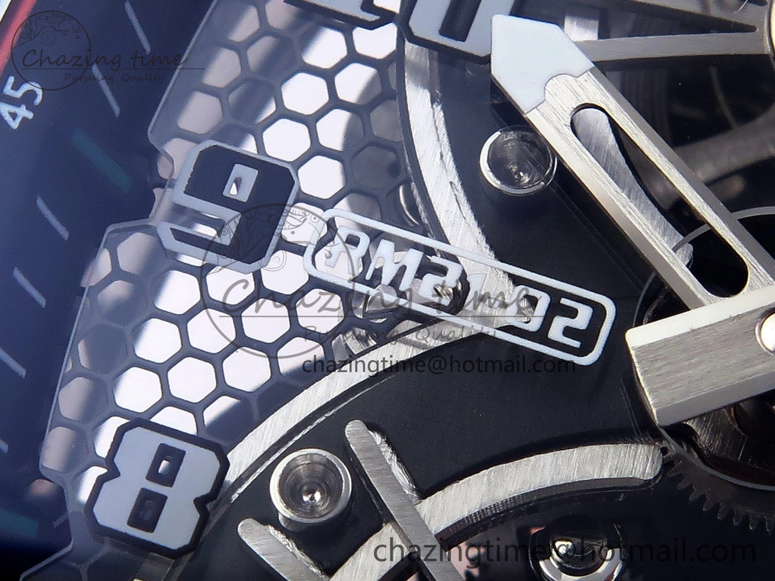 RM21-02 Tourbillon NTPT RMF Best Edition Skeleton Dial on Orange Nylon Strap