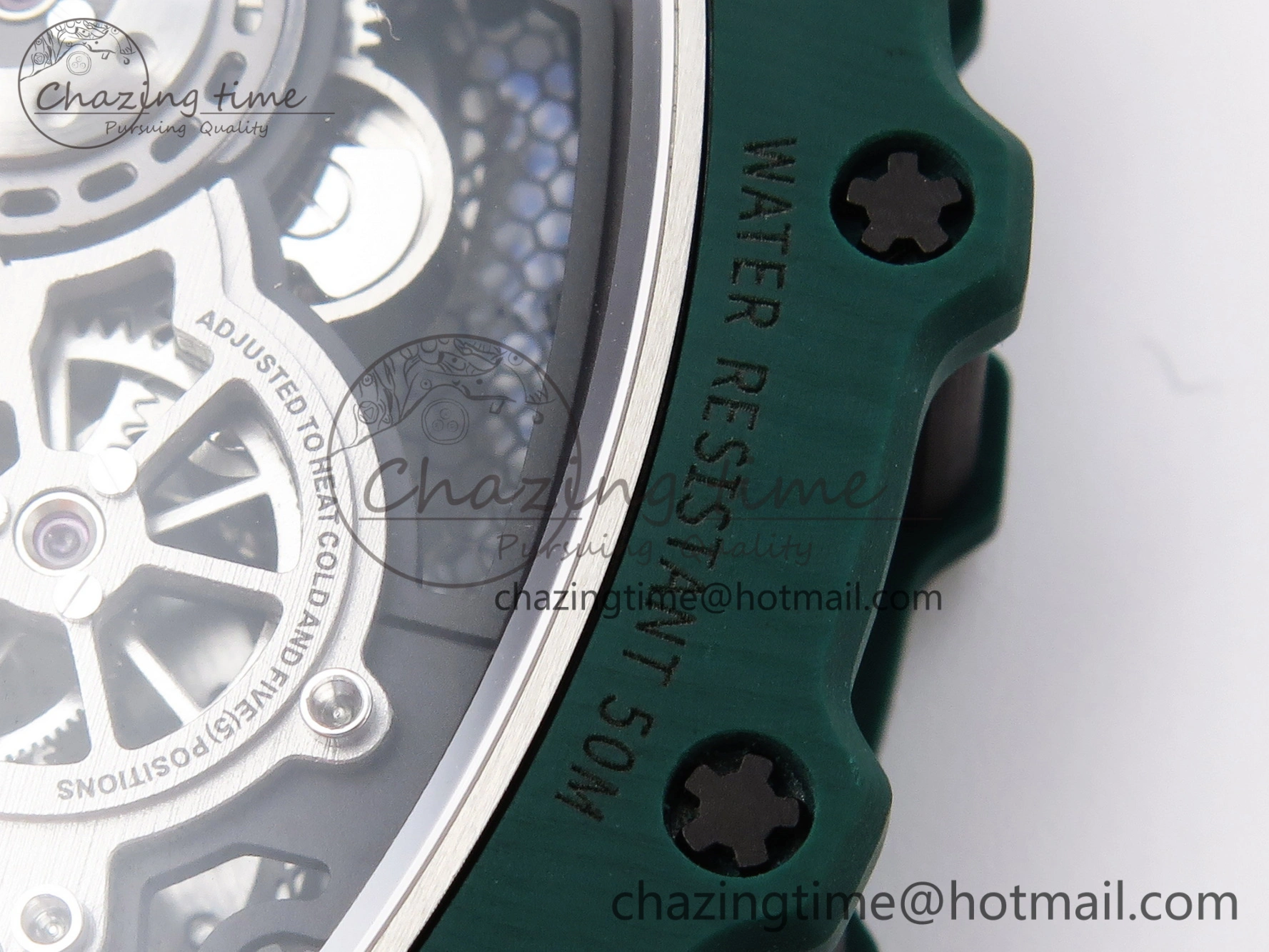 RM21-02 Tourbillon NTPT RMF Best Edition Skeleton Dial on Orange Nylon Strap