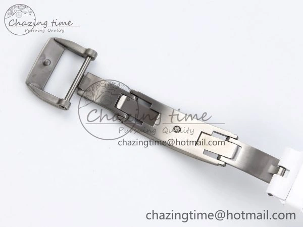 RM51 Transparent Tourbillon RMF Best Edition Tiger Dragon Dial on White Rubber Strap