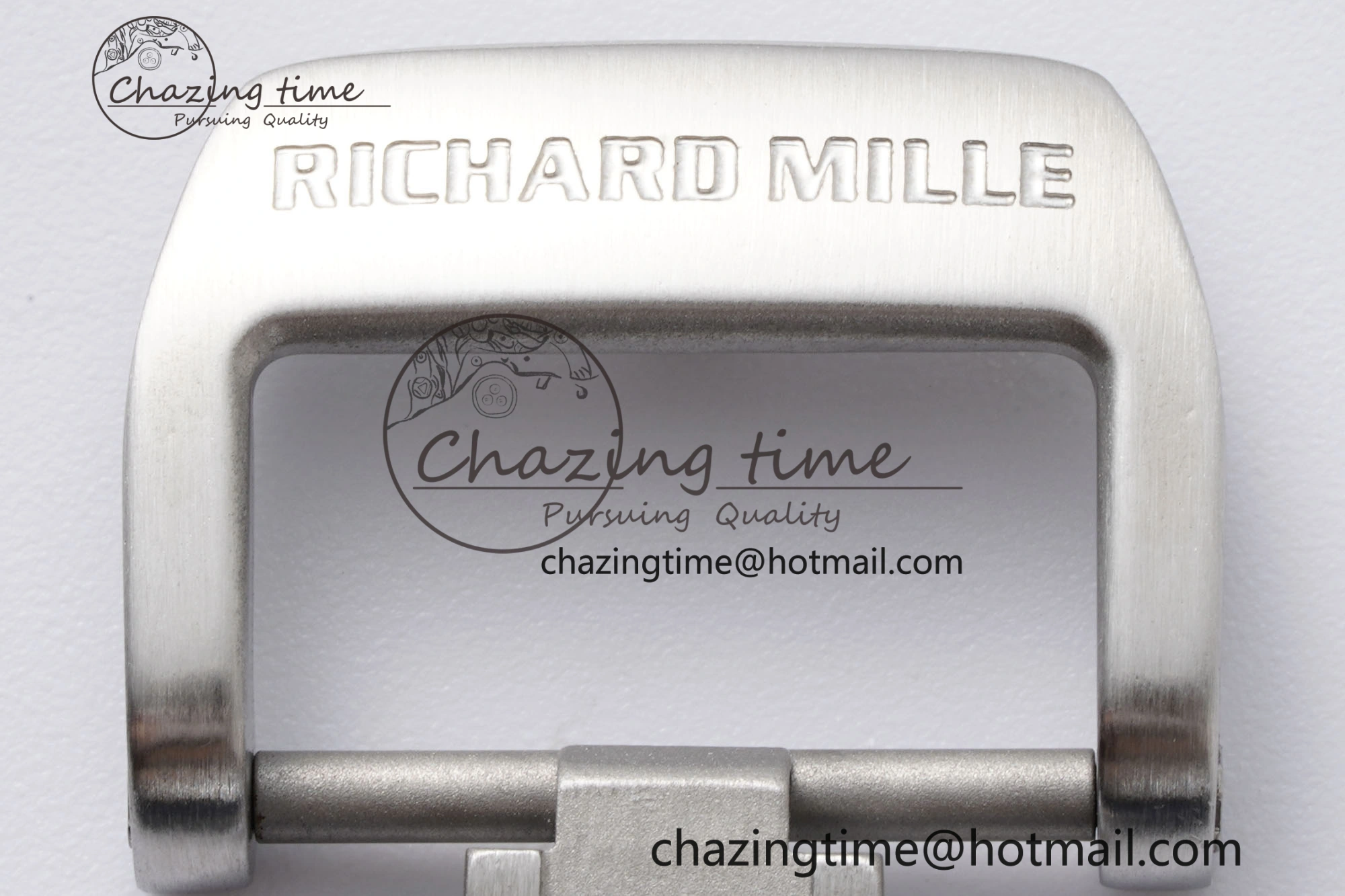 RM53-02 Blue Transparent Tourbillon RMF Best Edition Skeleton Dial on Transparent Rubber Strap