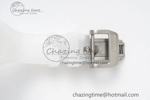 RM56-01 Transparent Tourbillon RMF Best Edition Skeleton Dial on Transparent Rubber Strap