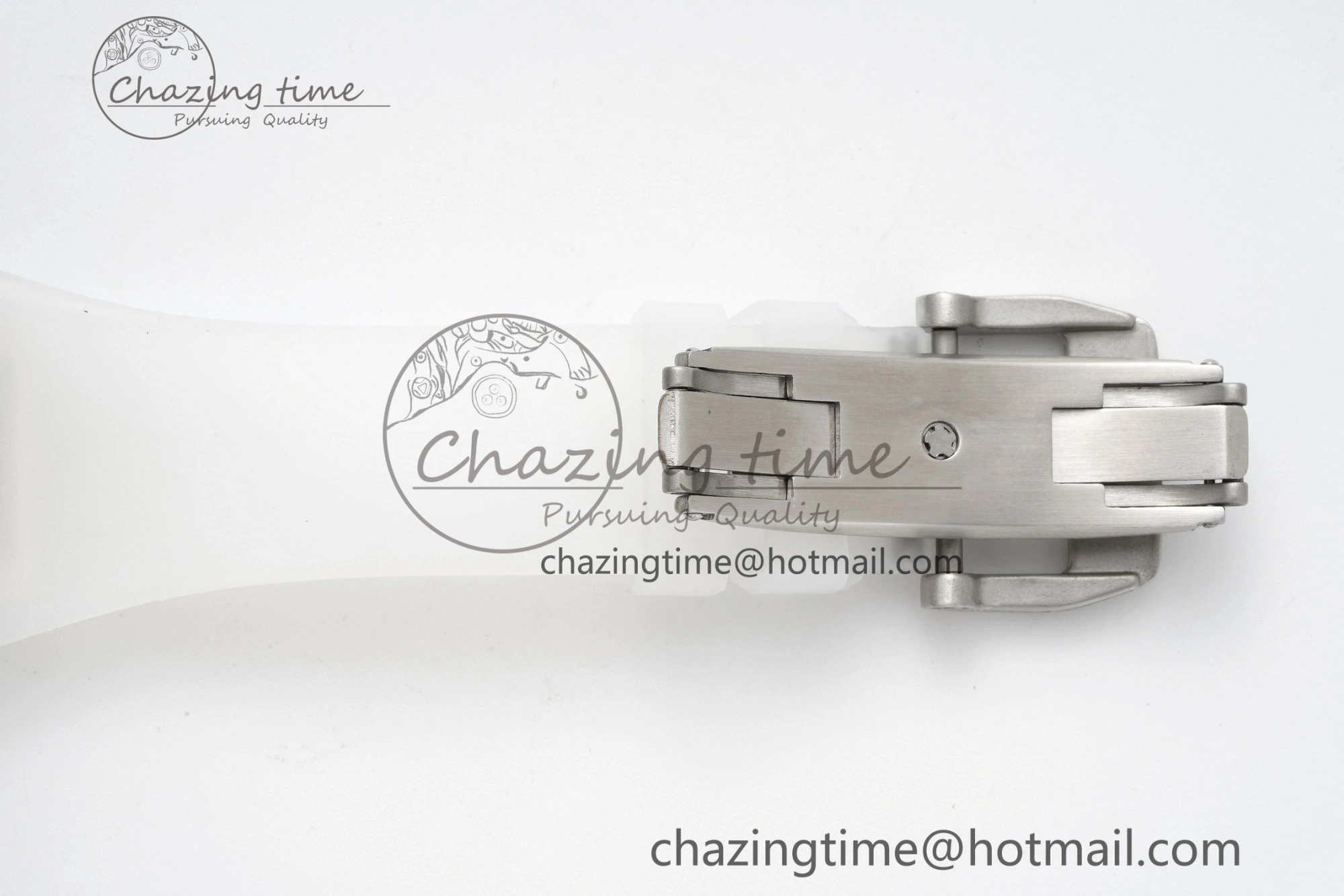 RM56-01 Transparent Tourbillon RMF Best Edition Skeleton Dial on Transparent Rubber Strap