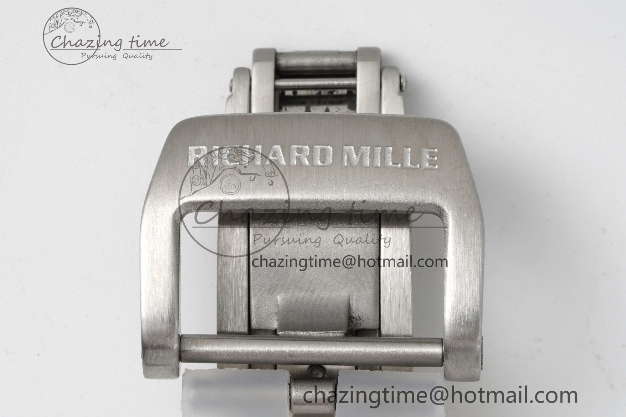 RM56-01 Transparent Tourbillon RMF Best Edition Skeleton Dial on Transparent Rubber Strap