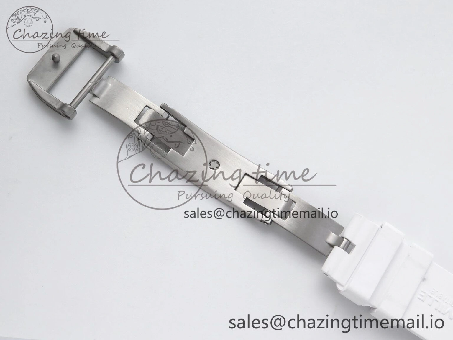 RM56-02 Transparent Tourbillon RMF Best Edition Skeleton Dial Blue Hands on White Rubber Strap