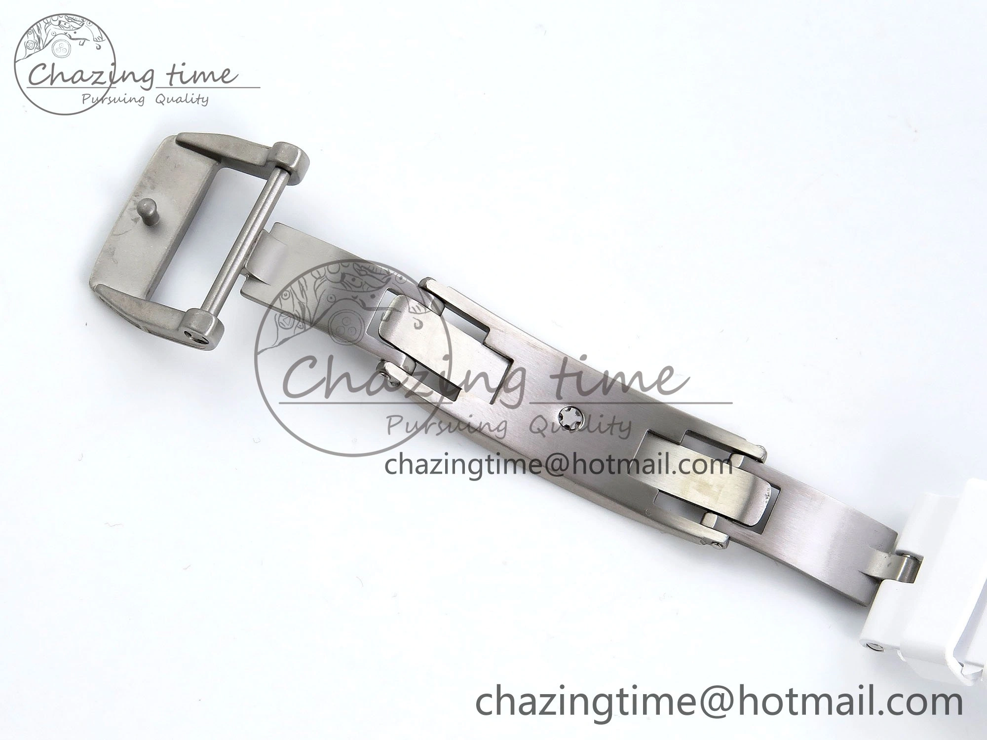 RM57 Green Transparent Tourbillon RMF Best Edition Gold Dragon Eagle Dial on White Rubber Strap