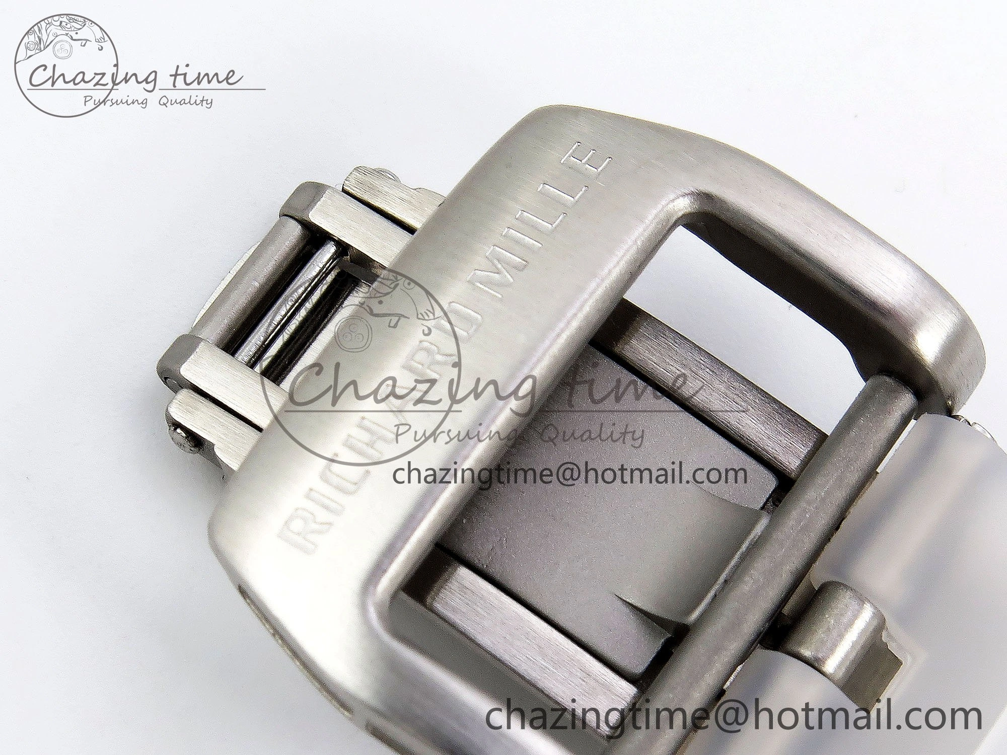 RM57 Transparent Tourbillon RMF Best Edition Silver Dragon Eagle Dial on Transparent Rubber Strap