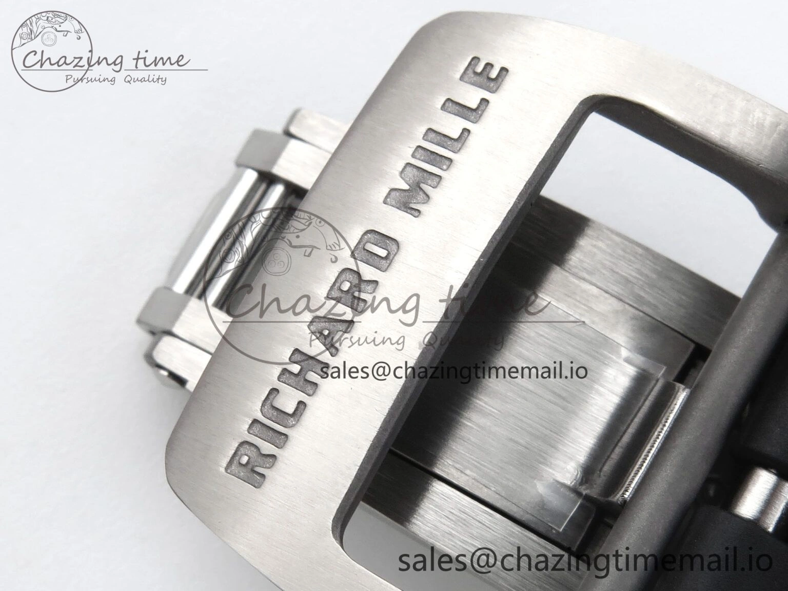 RM61-01 Yohan Blake White NTPT APSF 1:1 Best Edition on Black Rubber Strap RMUL2 Super Clone