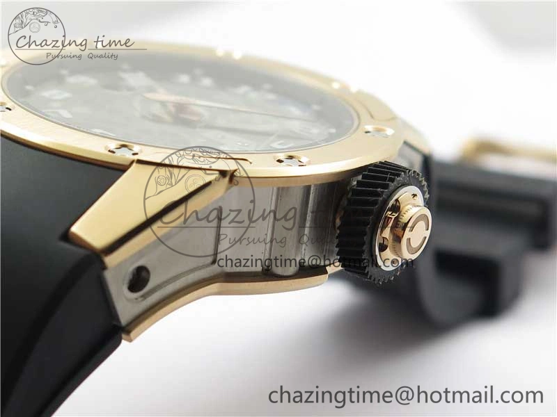 RM63-01 RG V9F Best Edition Crystal Dial on Black Rubber Strap A23J