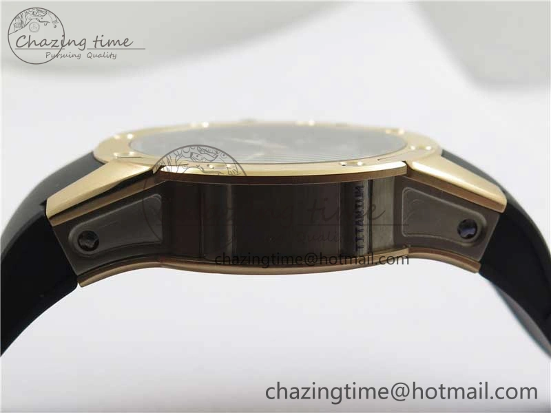 RM63-01 RG V9F Best Edition Crystal Dial on Black Rubber Strap A23J
