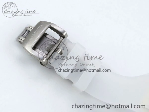 RMS10 Tourbillon Transparent RMF Best Edition Koi Fish Dial on Transparent Rubber Strap